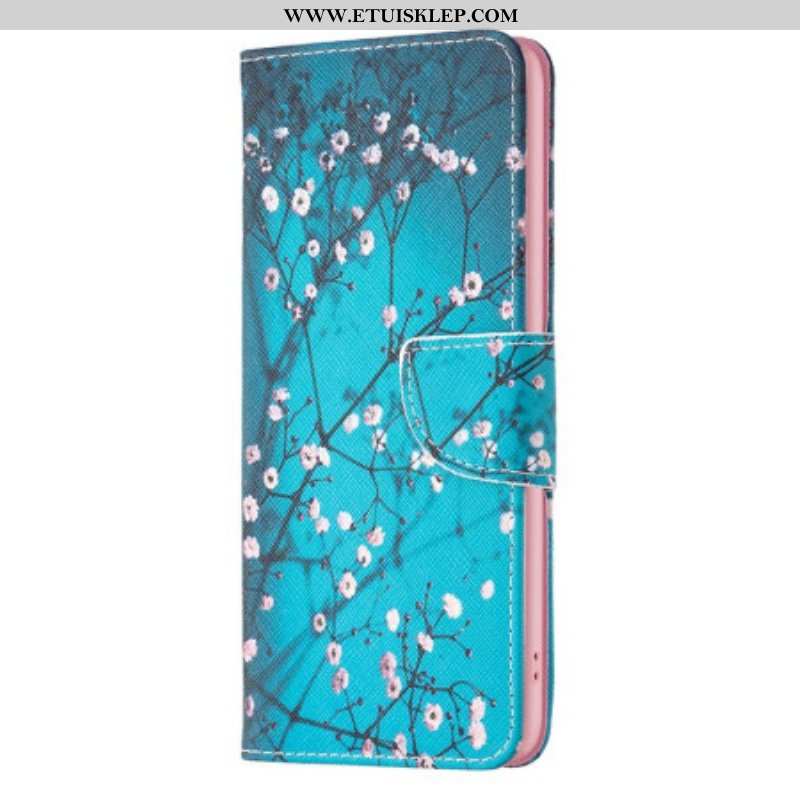 Etui Folio do iPhone 14 Pro Kwitnące Gałęzie